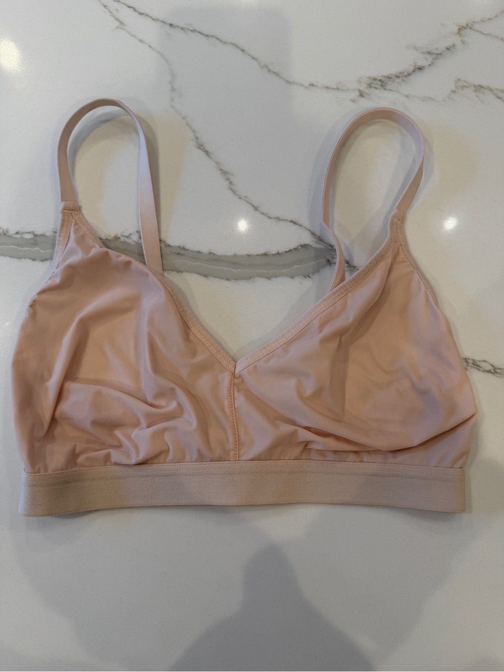 Negative Underwear Silky Non-wire bra Size 2 Peach
